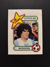 FIGURINE FOOTBALLERS PANINI S STICKERS 1982 ARGENTINA DIEGO ARMANDO MARADONA