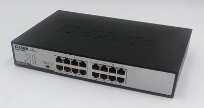 D-Link 16-Port Gigabit Ethernet Unmanaged Desktop Switch- DGS-1016D