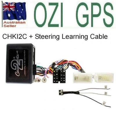 HYUNDAI VELOSTER 2011-2016 STEERING WHEEL ADAPTER + LEARNING CABLE AERPRO CHKI2C