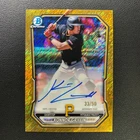 2026 Bowman Chrome Prospect On Card Auto Konnor Griffin Gold Shimmer /50