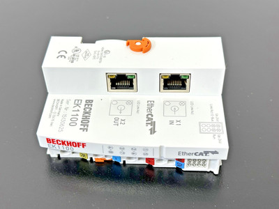 Beckhoff EK1100 EtherCAT Coupler Industrial Ethernet I/O Module Used Untested