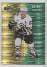 2023 Upper Deck Allure Color Flow Yellow Green Spectrum 86/99 Brad Marchand 1s6k