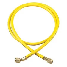 Yellow Jacket 21060 Charging/Vacuum Hose, 60 In, Yellow