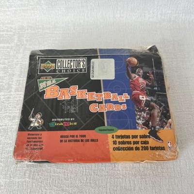 1996-1997 Upper Deck Collector's Choice Basketball Box NBA Cards Spanish Sealed