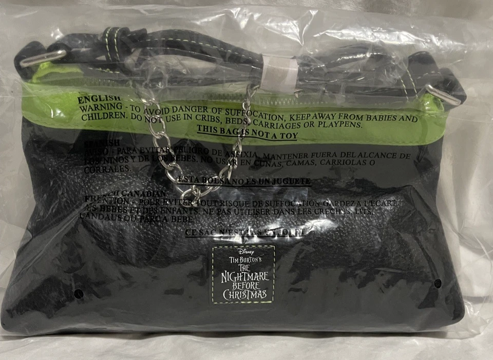 The Nightmare Before Christmas Oogie Boogie 单肩包全新带标签斜挎包 — 第 3/4 张图片