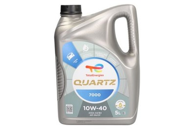 For TOTALENERGIES QUARTZ 7000 10W40 5L Engine Oil 10W40 5L Quartz 2216285 Engin
