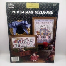Jeremiah Junction Christmas Welcome Cross Stitch Leaflet
