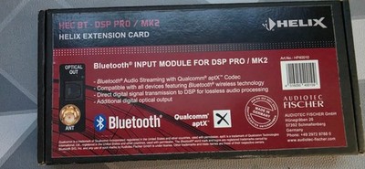   HELIX HEC BT Bluetooth Erweiterungskarte - für HELIX DSP PRO MK2 - Top Zustand