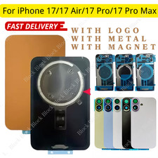 Back Glass Replacement Lot With Metal Magnet For iPhone 17/17 Pro/17 Pro Max