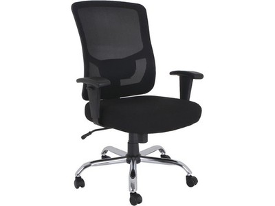 Lorell Chair, Big&Tall, Adj Arms, 29-1/8''X31-1/8''X42-1/2'' , Black (LLR62625)