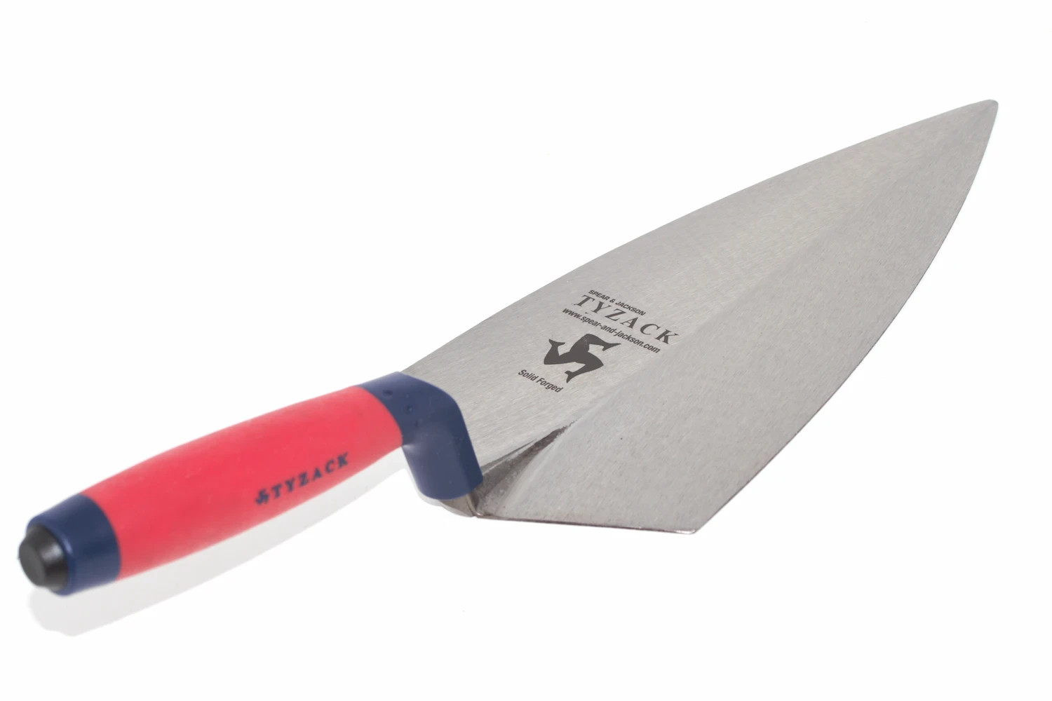 Spear & Jackson Brick Trowel Tyzack 12" Philadelphia Steel Blade Soft Grip New