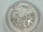 2023 Malta Golden Eagle BU 1 oz .9999 Fine Silver 5 Euro Coin in Mint Capsule