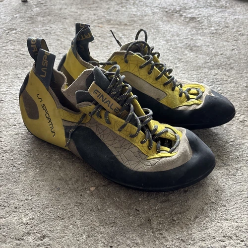 La Sportiva Finale Yellow Climbing Shoe Size 12