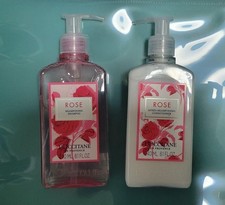L'Occitane Rose Shampoo Conditioner Set Hair Care French Provence Beauty