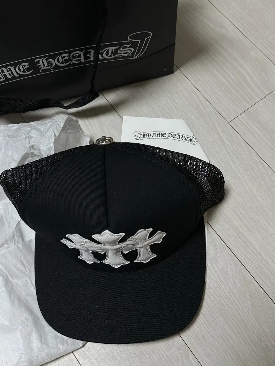 Chrome Hearts Cemetery Trucker Hat Black Brand New | eBay