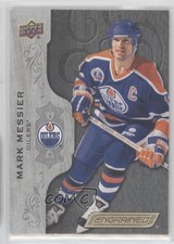 2018-19 Upper Deck Engrained Legends Black 37/49 Mark Messier #35 HOF 17wj