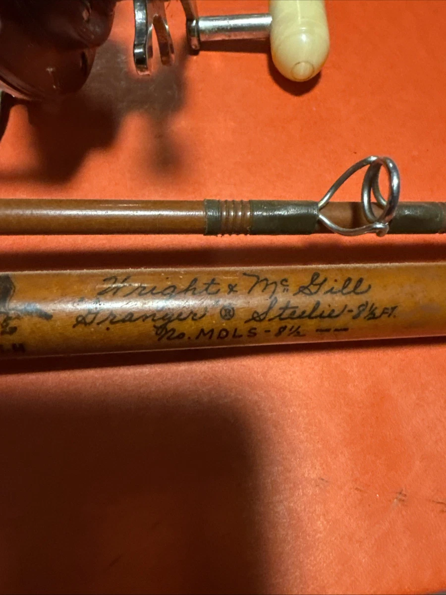 Wright & McGill All Freshwater Spinning Vintage Fishing Rods for