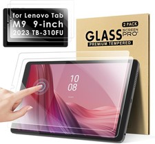 2-Pack Screen Protector for Lenovo Tab M9 9.0" Ultra-Clear Anti-Scratch