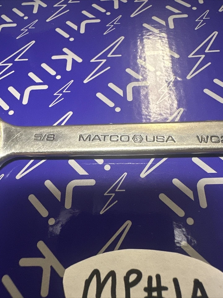 Matco Tools 5/8" 6 Point Combination Wrench No. WC206 USA - Image 4 of 4