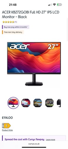Gaming Pc Bundle With 3 27’ Monitors Keyboard And Mouse - Picture 4 of 10