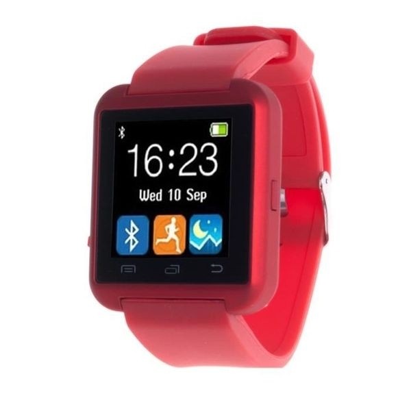 Montre connectée Bluetooth multifonction avec grand écran tactile noir