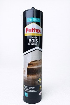 Pattex Fixation Bois Plinthes Montagekleber Holz Sockelleisten   Kartusche