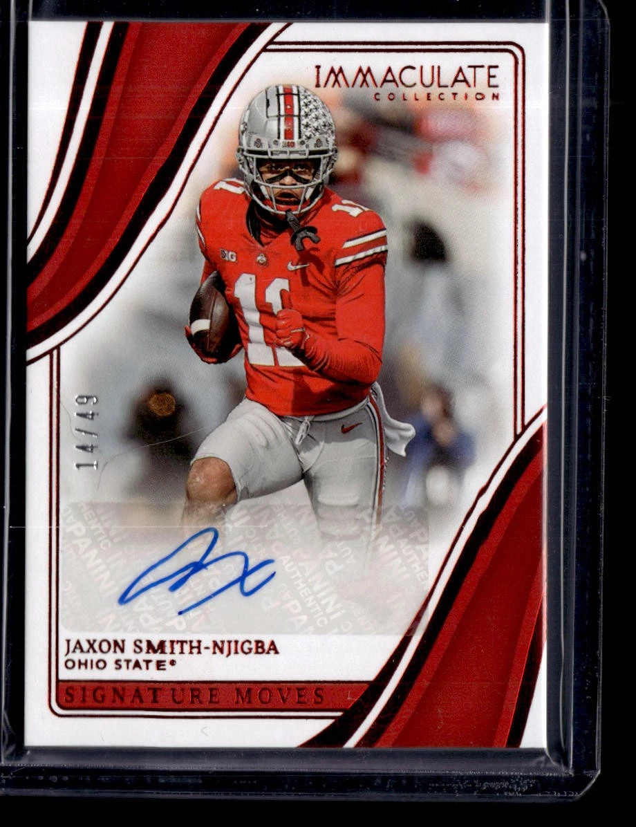 Panini Immaculate Collection Collegiate - Jaxon Smith-Njigba #SM