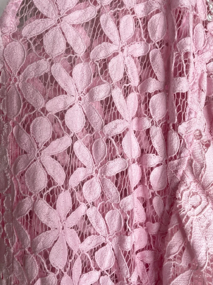 Top Botín Pirata Jens Talla PS Crochet Encaje Hada Casa Rosa Festival Hippie Foto 4 de 4