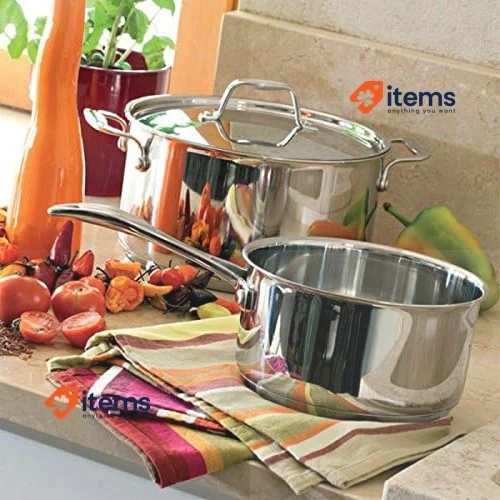 Beka Cookware 16cm Stainless Steel Saucepan Lid, Silver, 18.5 X 5 Cm - Image 2 of 2