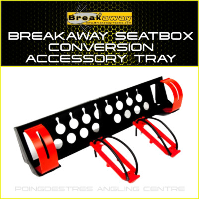 BREAKAWAY SEATBOX CONVERSION ACCESSORY TRAY NEW SEA FISHING ACCESSORIES  UK
