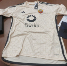 AS ROMA MAGLIA autografata PELLEGRINI prodotto ufficiale originale Tg. L ADIDAS