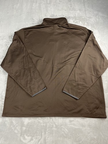 TRI-MOUNTAIN Jacket Men 4XL Brown Performance Fleece Ultra Cool Full Zip Casual - Picture 14 of 16