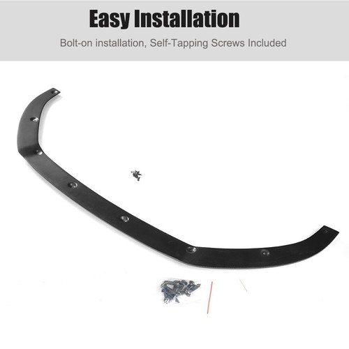 For Audi A3 S3 SLINE Sportback 2017-2020 Real Carbon Front Bumper Lip Spoiler - Picture 8 of 12