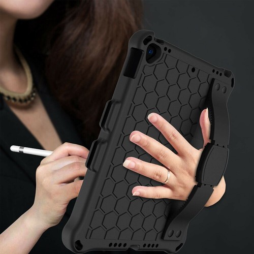 Rubber Stand Case Cover With Strap For iPad Mini Air Pro 1 2 3 4 5/6/7/8/9th Gen - Picture 19 of 84