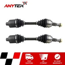 Pair Front CV Axle Shaft for 2005 2006 2007 Saturn Vue 2.2L L4 Automatic Trans.