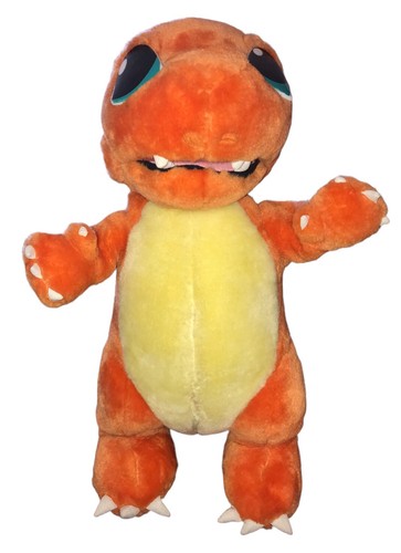 Vintage Pokemon Charmander Plush 16" Nintendo Play By Play 1999 RARE