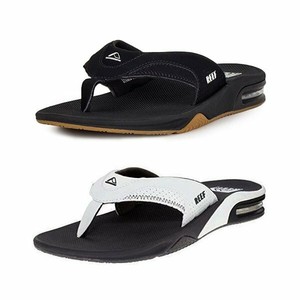 reef fanning mens sandals bottle opener flip flops