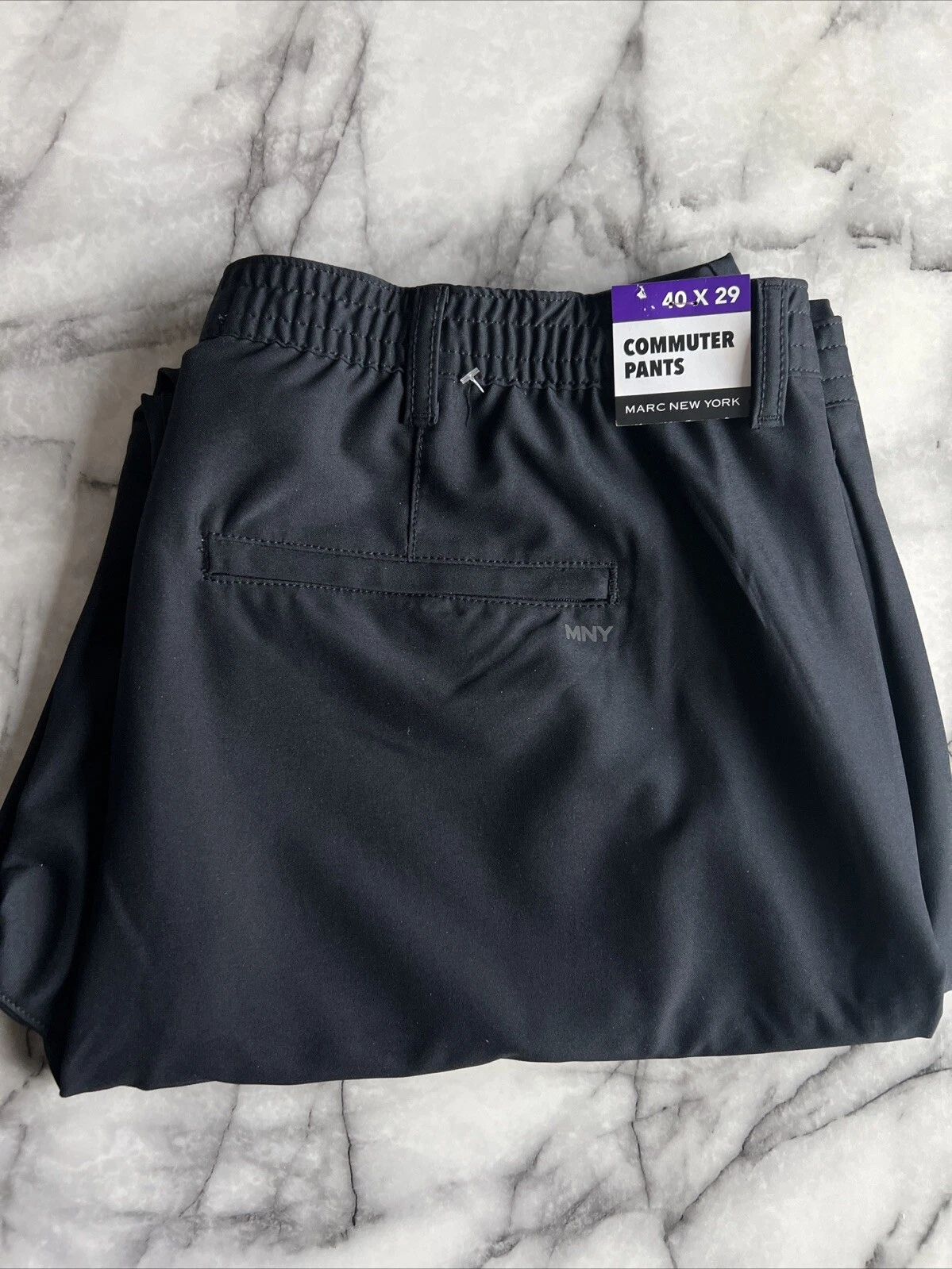 NEW Marc New York Men’s Slim Fit Lightweight Commuter Pant Size 40 x 29