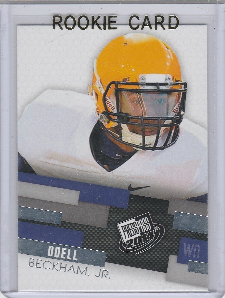 RAVENS‼️ PSA10 ODELL BECKHAM JR RC AUTO Amazon.com: 2023 Panini Absolute Football Rock Out #13 Odell