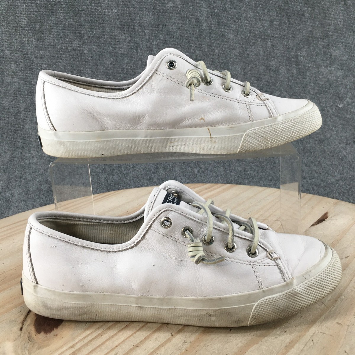 Sperry Seacoast Sneakers Womens Core White Low Top Lace Up