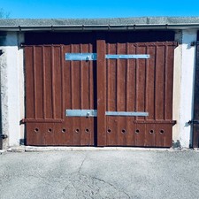 Verzinkter Sicherheitsriegel Garagen Schloss Querriegel Holz Garagentor Riegel