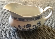 Sauciere, Royal Tudor, Blue Onion, England, sehr guter Zustand,