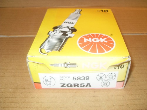 Pack Of 10 NGK ZGR5A Spark Plugs - As Photo - Picture 2 of 2