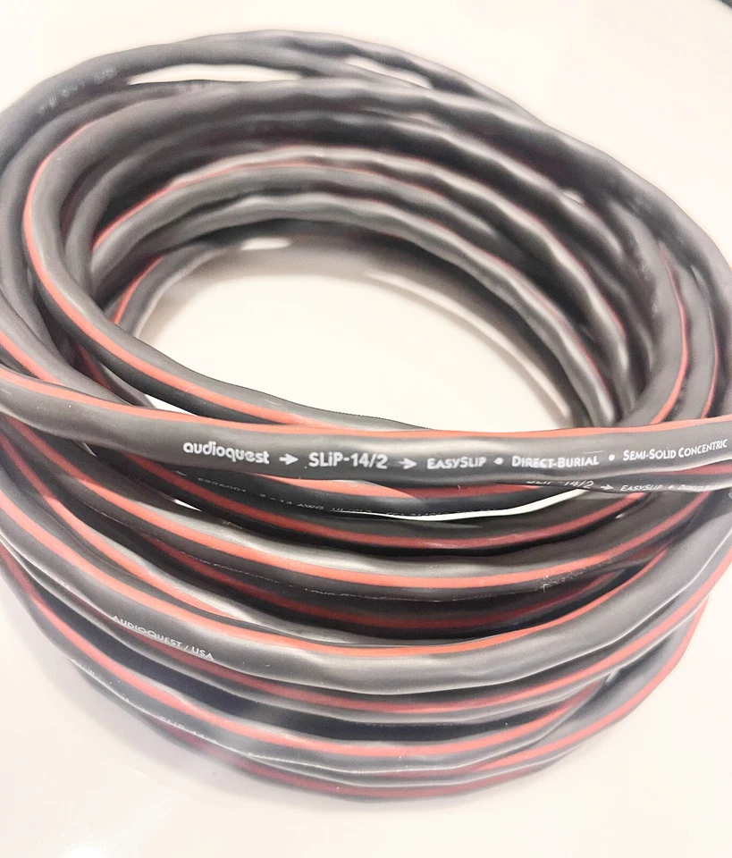 Audioquest 14/2 FLX Slip DB Install Speaker Cable Grey Single Length 11 metre - Image 4 of 4