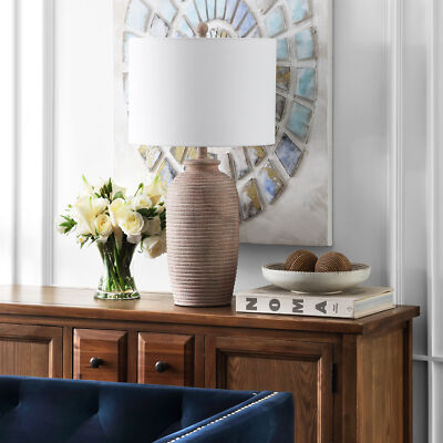 SAFAVIEH Kensen Table Lamp | Pearl |