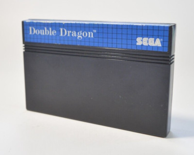 Double Dragon ( Blue Label ) Master System Ms Game ntsc authentic original SEGA