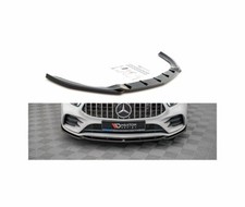  Cup Spoilerlippe SCHWARZ für Mercedes A Klasse A35 W177 AMG Line Spoiler ABS V5