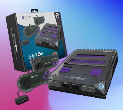 Hyperkin – RetroN 2 HD 2-in-1 Retro Konsole für NES – Nintendo SNES & NES Spiele - Bild 1 von 4