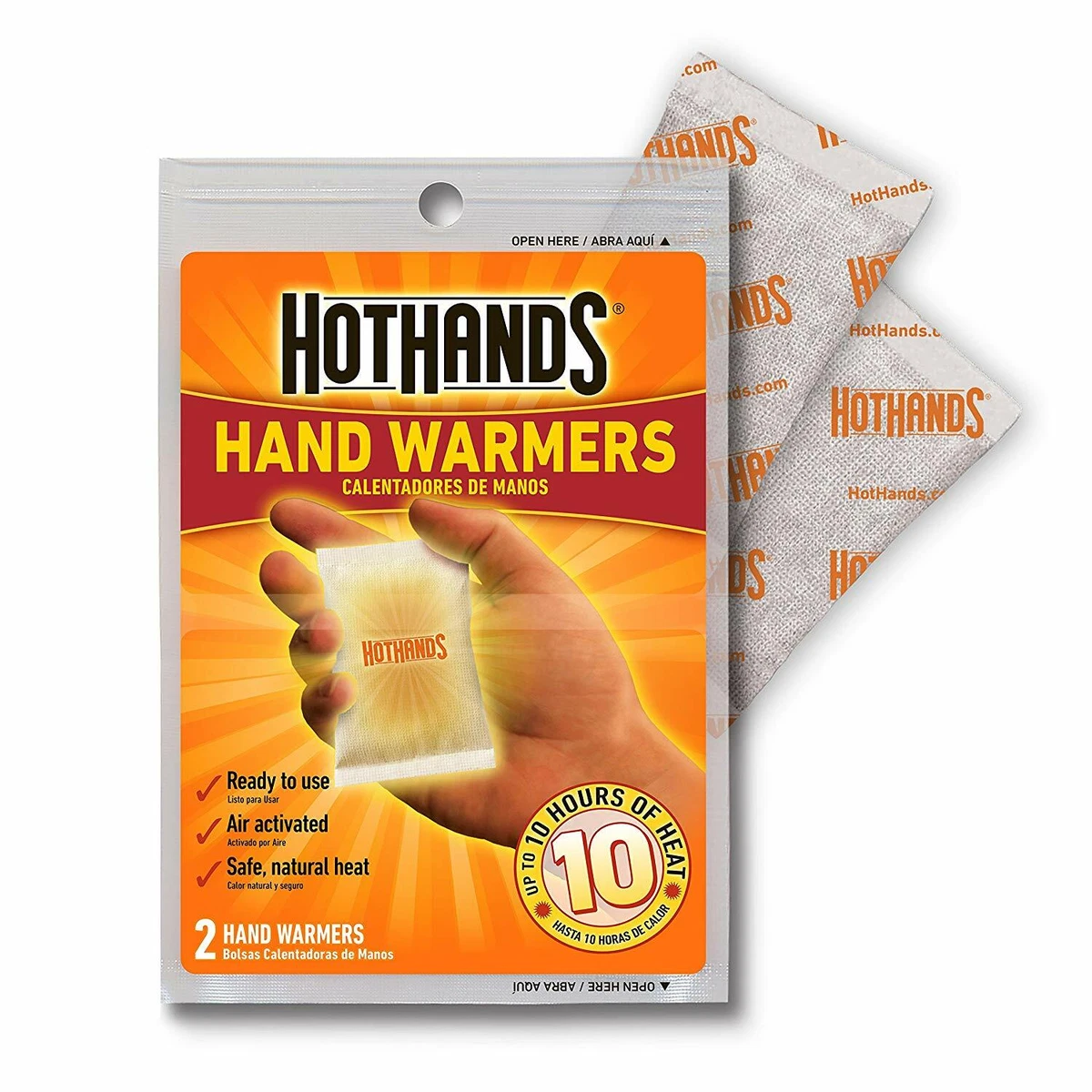 HotHands Hand Warmer 10 Pair Value Pack Piece 10 Hour Chemical