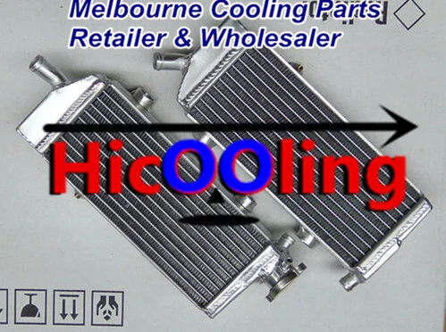 Aluminum radiator SXF/SX-F SXF250 SXF350 SXF450 2011 2012 2013 2014 for KTM - Picture 5 of 7